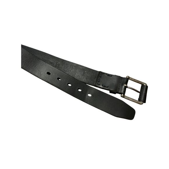 Timberland Men's Casual Black Leather Belt Size 32 Genuine Leather - Picture 3 of 6